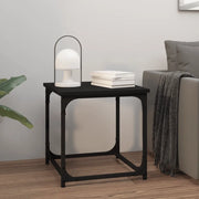 Tavolino Nero 40x40x40 cm in Legno Multistrato