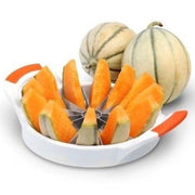 Trade Shop - Taglia Melone Anguria Cocomero Affetta 12 Lame 19cm  In Acciaio Casa Cucina -