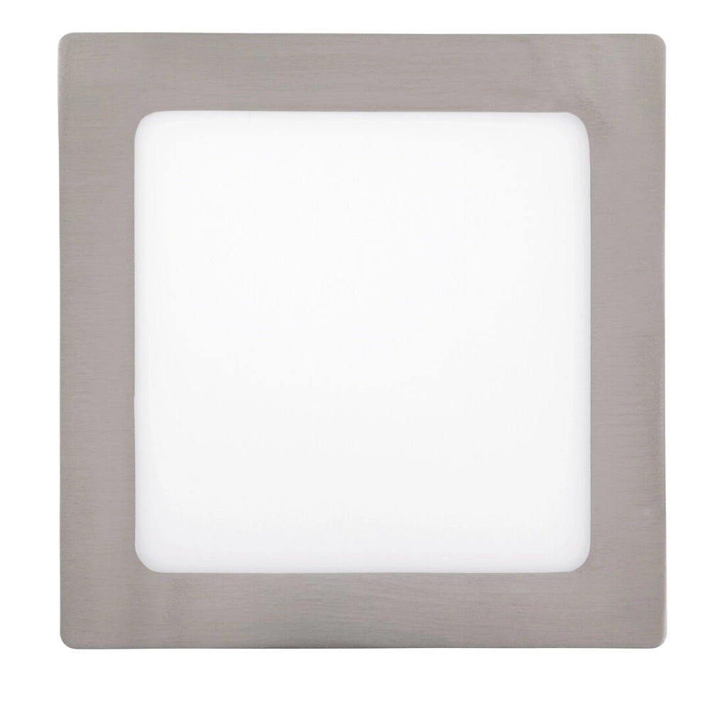 Plafoniera incasso quadrata 17cm LED 12W cromo Rabalux