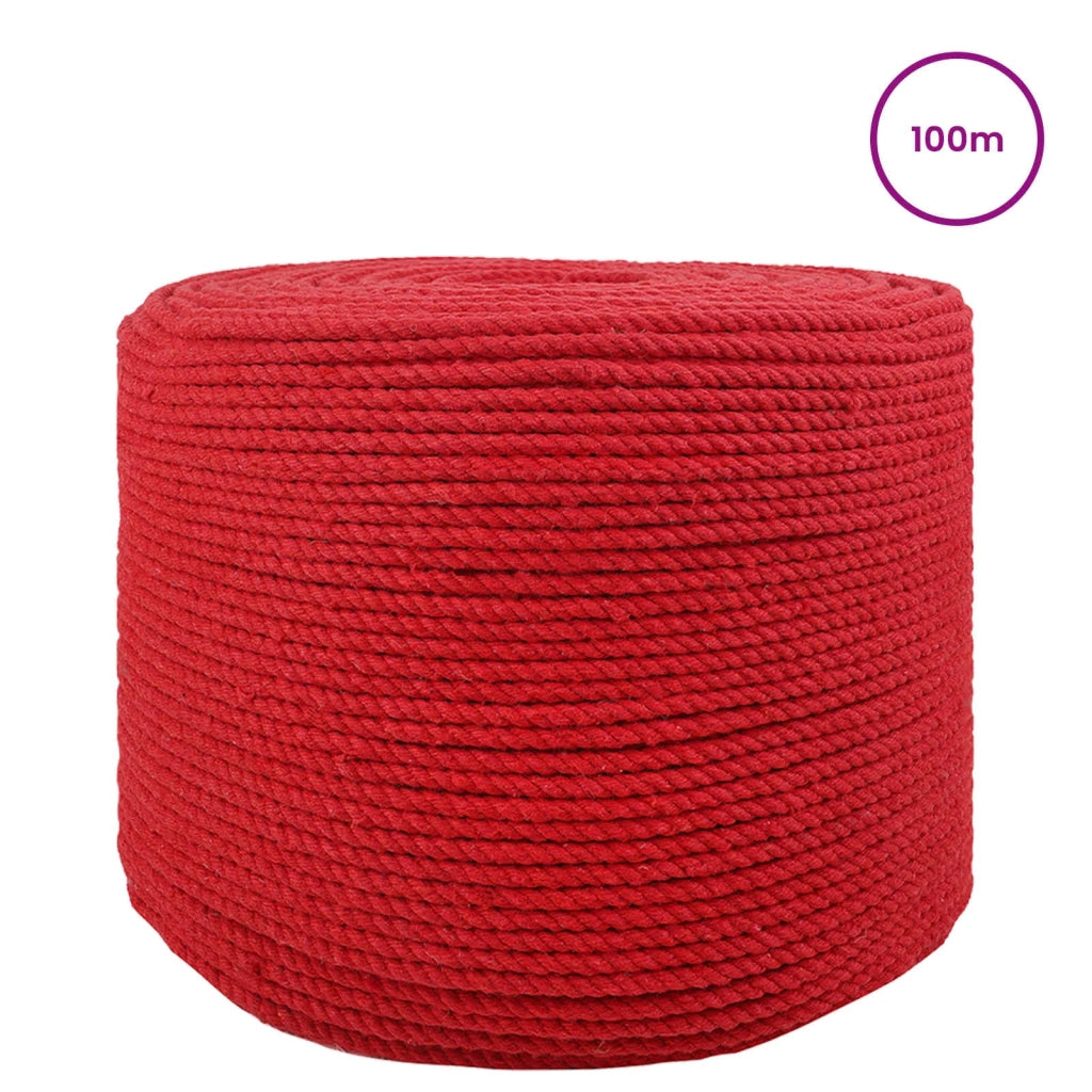 Corda 10 pcs Rosso Cotone 42011892