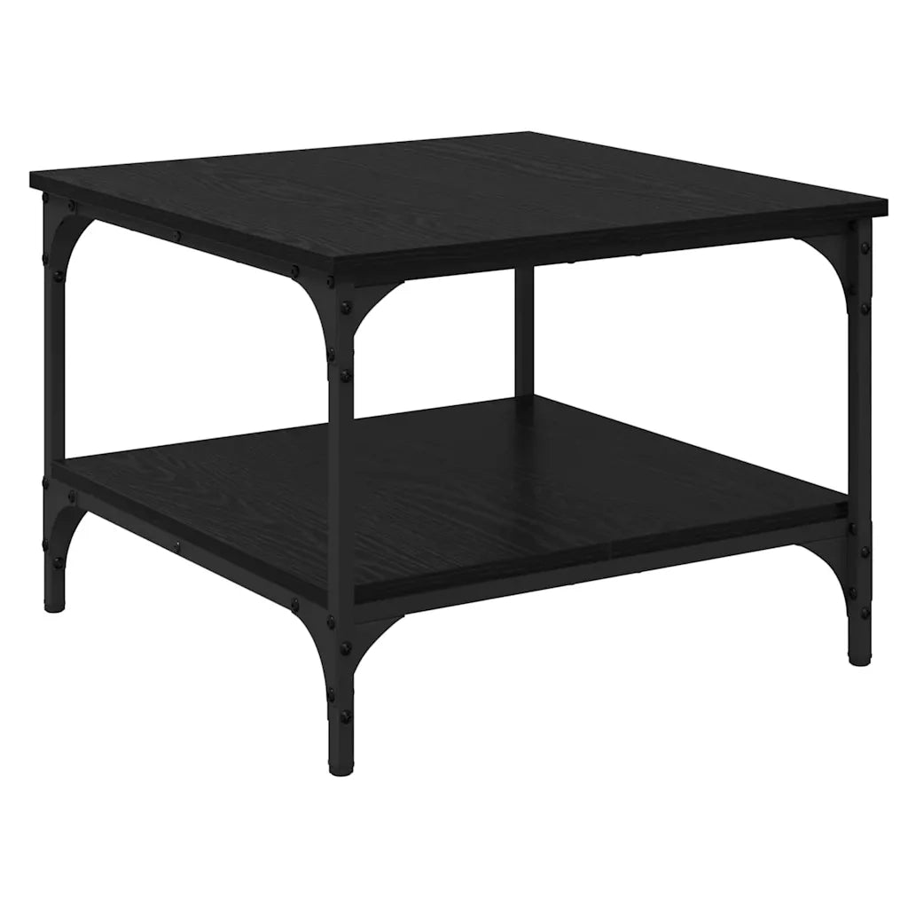 Tavolino da salotto Rovere Nero 55 x 55 x 40 cm 881901
