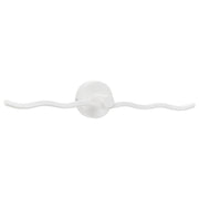 Lampada LED Immagine Lampada a specchio Metallo bianco 55 cm Luce Camera da letto Soggiorno Bagno Lampada a specchio