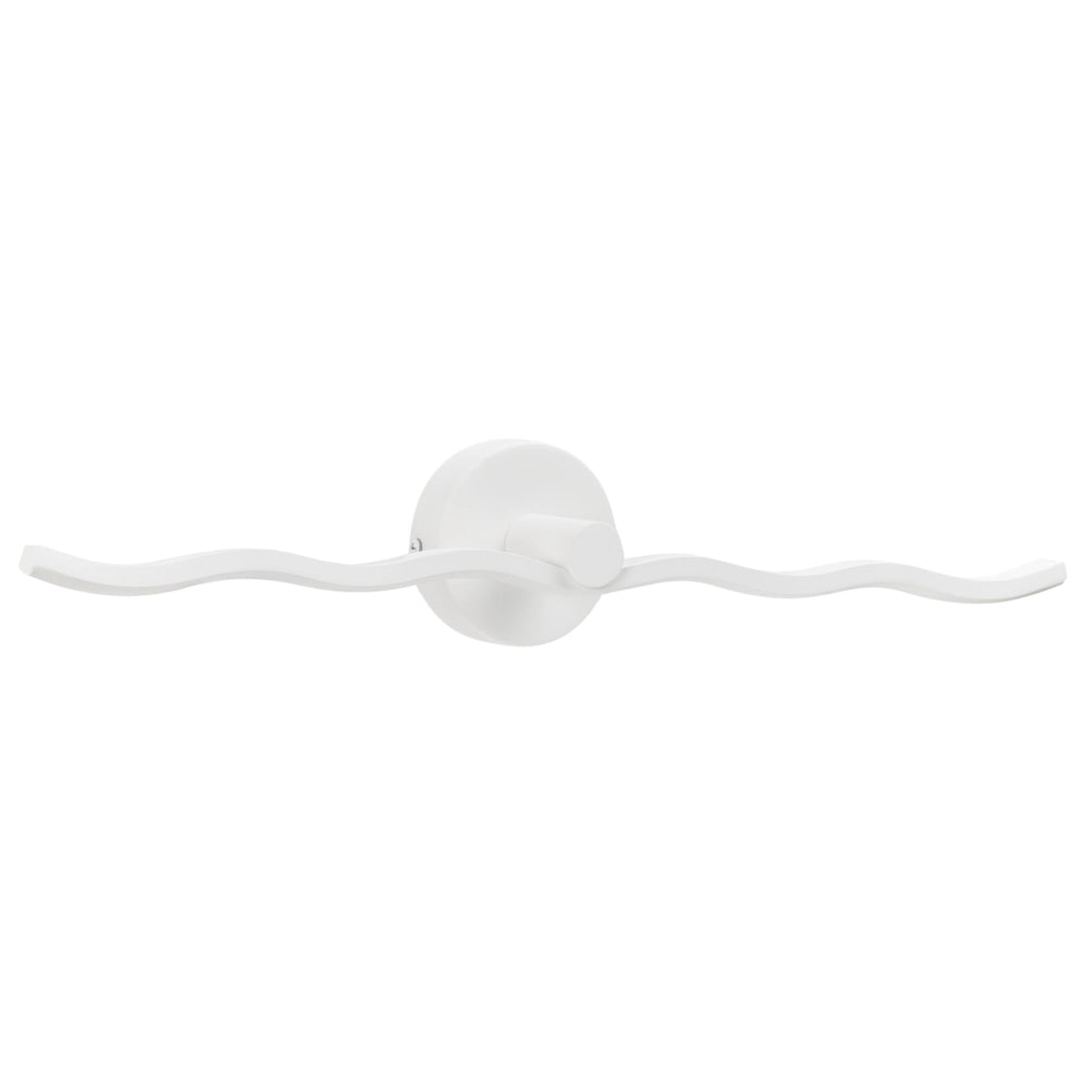 Lampada LED Immagine Lampada a specchio Metallo bianco 55 cm Luce Camera da letto Soggiorno Bagno Lampada a specchio