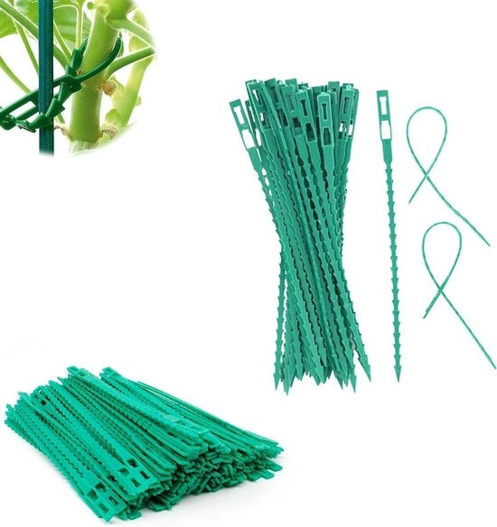Supporti per piante in forma di griglia flessibile - 300 pezzi, riutilizzabili - supporti per piante per la sostenenza delle piante
