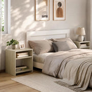 Bedside Tables 2 Pcs. Sonoma Oak 40x30x40 Cm Wood Material