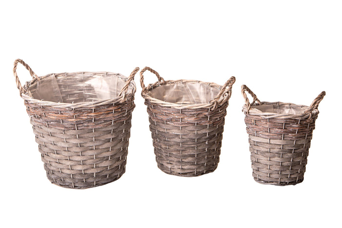 Set 6 Cesti 24x H 20 cm