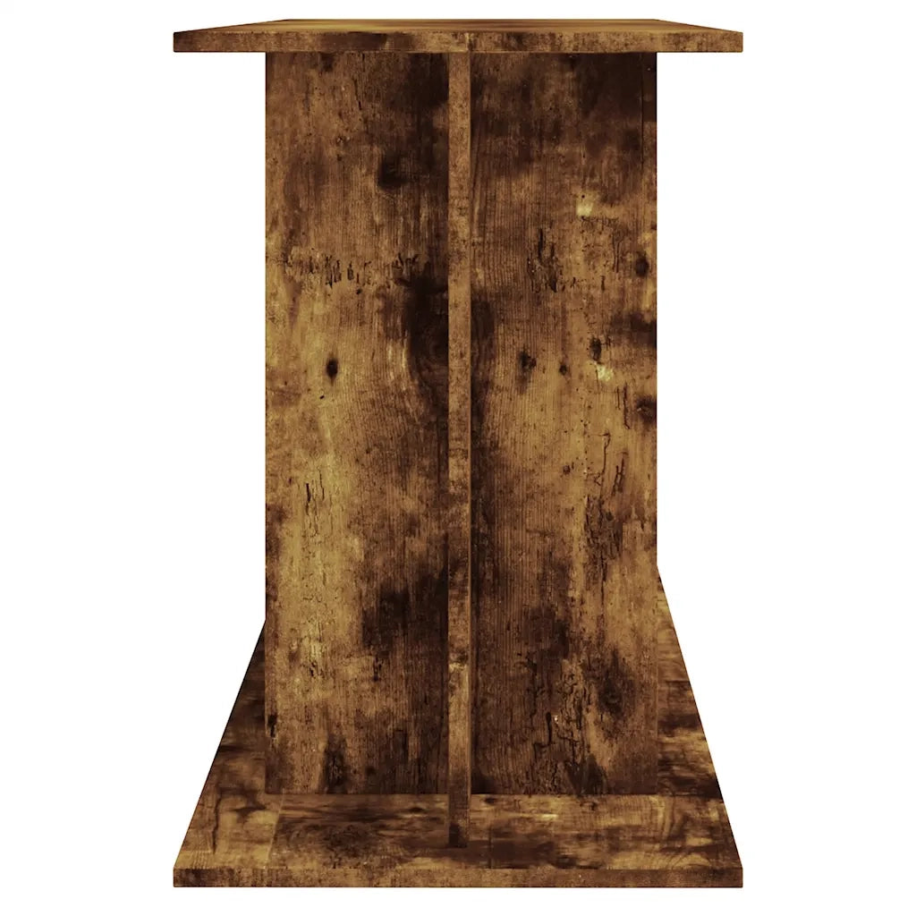 Supporto Acquario 120x40x60 cm in Legno Multistrato Rovere Fumo 833596