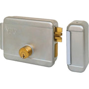 SERRATURA CANCELLO APPLICARE ELETTRICA 68080 YALE - ZINC C.TONDO FISSO M2+SCR+TETT E.MM 60 DX