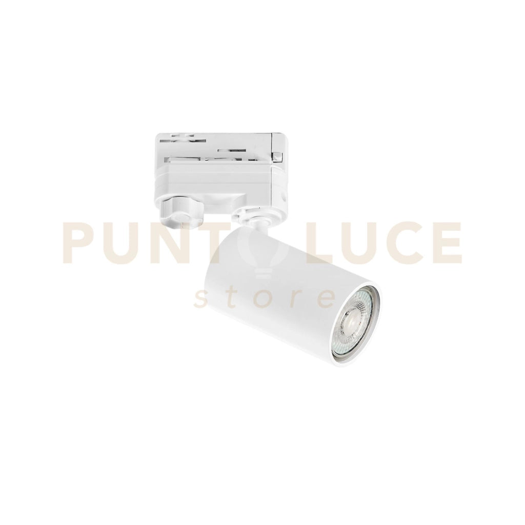 FARO PROIETTORE PER SISTEMA BINARIO SQUIB BIANCO 1 LUCE ATTACCO GU10 5,6X17,2CM