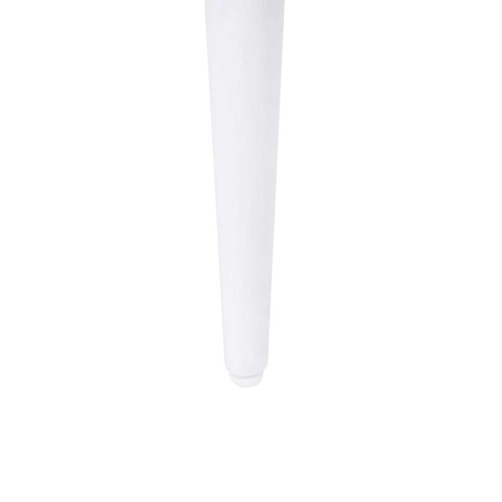 Scrivania per l'ufficio domestico con cassetti in truciolato 120 x 60 cm bianca Design minimalista