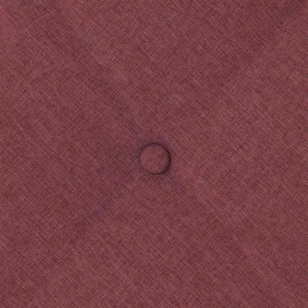 Cuscino per Schiena | Cuscino dorsale Rosso Vino 80 x 19 x 50 cm Tessuto