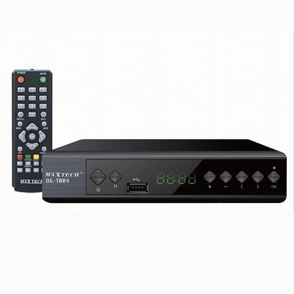 Trade Shop - Ricevitore Digitale Terrestre H.265 Dvb-t2 Hevc 10bit Lan Scart Hdmi Usb Dg-t004 -