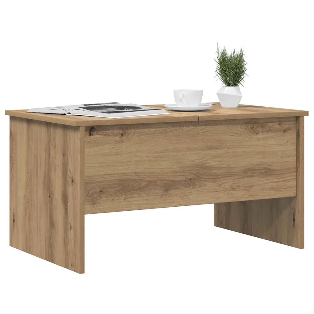 Tavolino da salotto Rovere artigianale 102 x 50,5 x 46,5 cm 879454