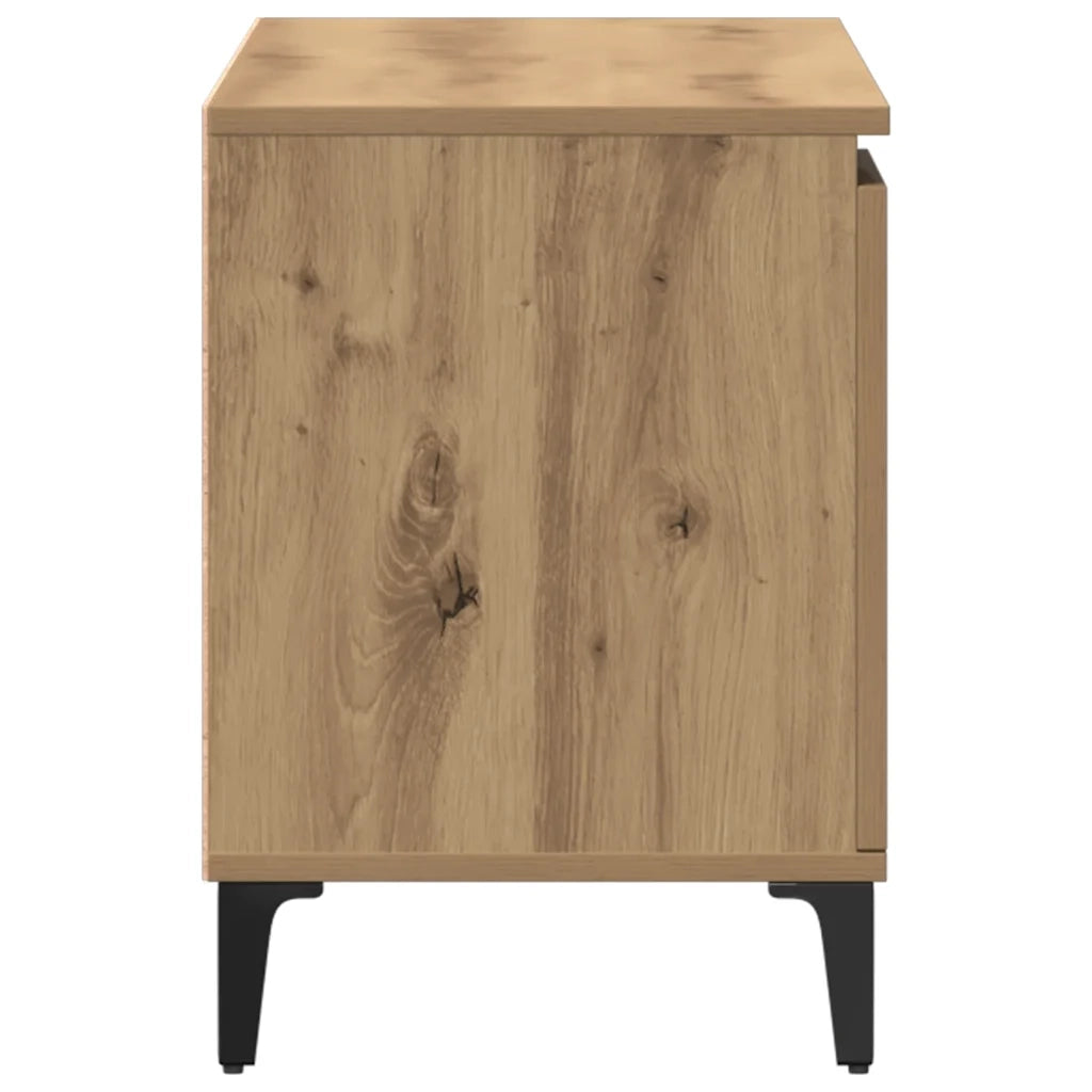 Mobile TV-Credenza per TV-Console TV Rovere Artigianale 102x35x50 cm in Legno Multistrato 390507