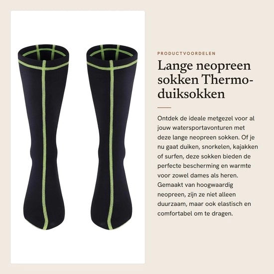 Sokke di Neoprene Professionali - Impermeabili - Termoresistente - Adatte per Bagnanti - Protezione contro le Scalfature per Uomini e Donne