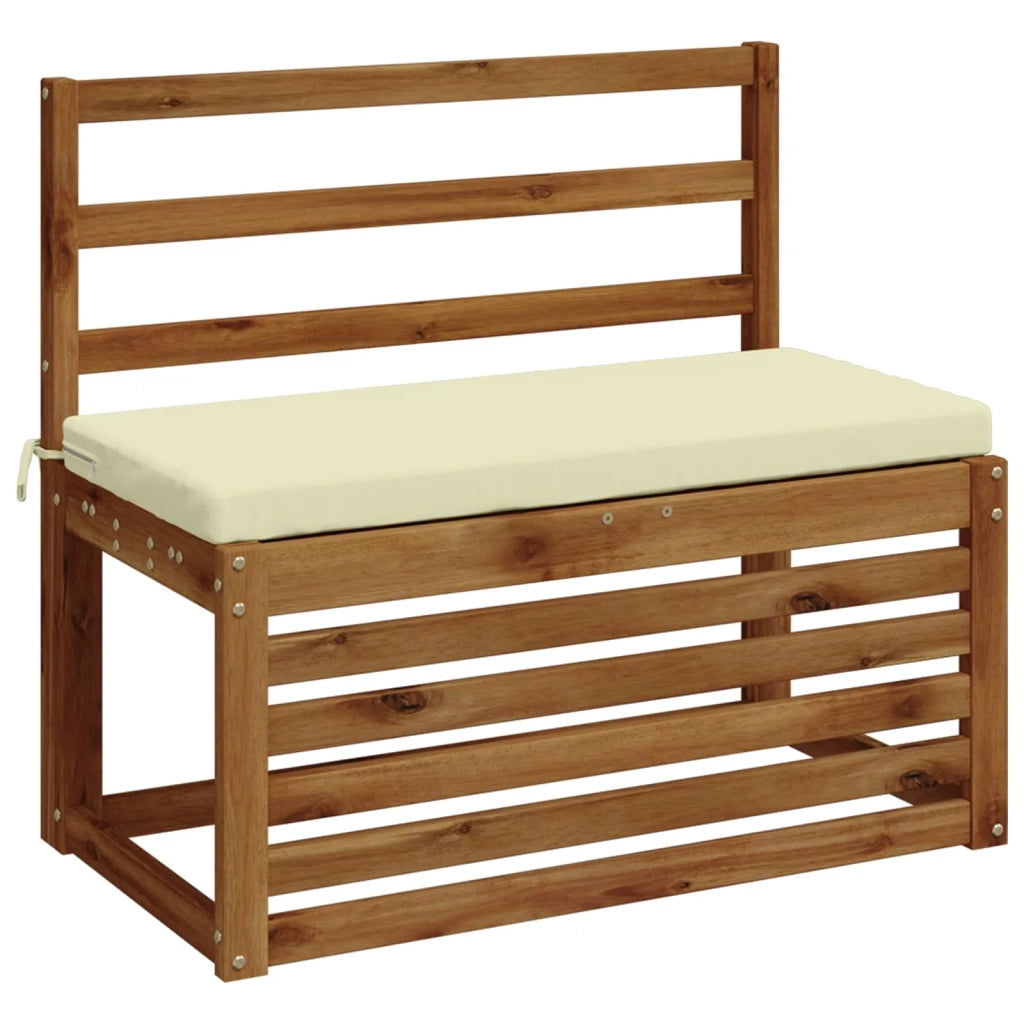 Cuscini per Panchina a 2 Pezzi SOEST 2 pz 100% Poliestere Crema 948651