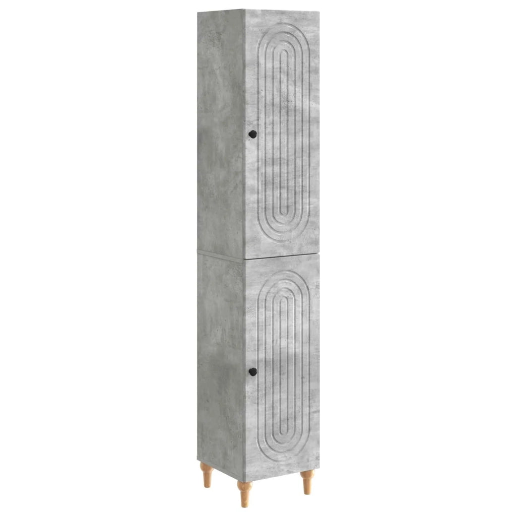 Set di armadi 2 pcs Grigio Cemento Legno ingegnerizzato 3416451