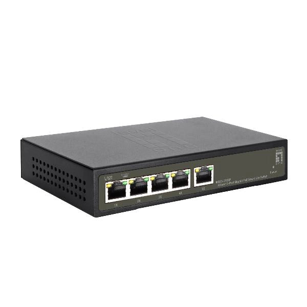 Levelone ges-2105p switch di rete gestito l2 gigabit ethernet (10/100/1000) supporto power over ethernet (poe) nero