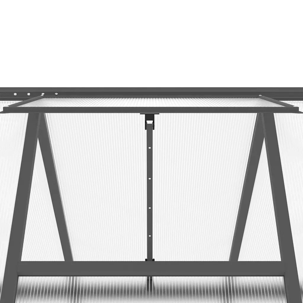 Telaio Serra con Base Antracite 445x169x195 cm in Alluminio