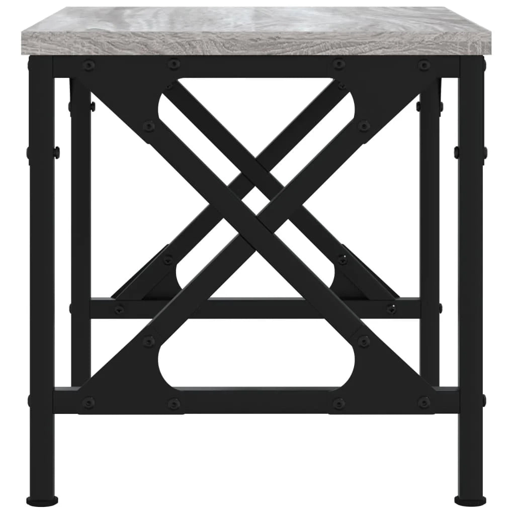 Supporto per stampante Sonoma scrivania/unità da scrivania 40 x 30 x 31 cm legno ingegnerizzato grigio 02_0044777
