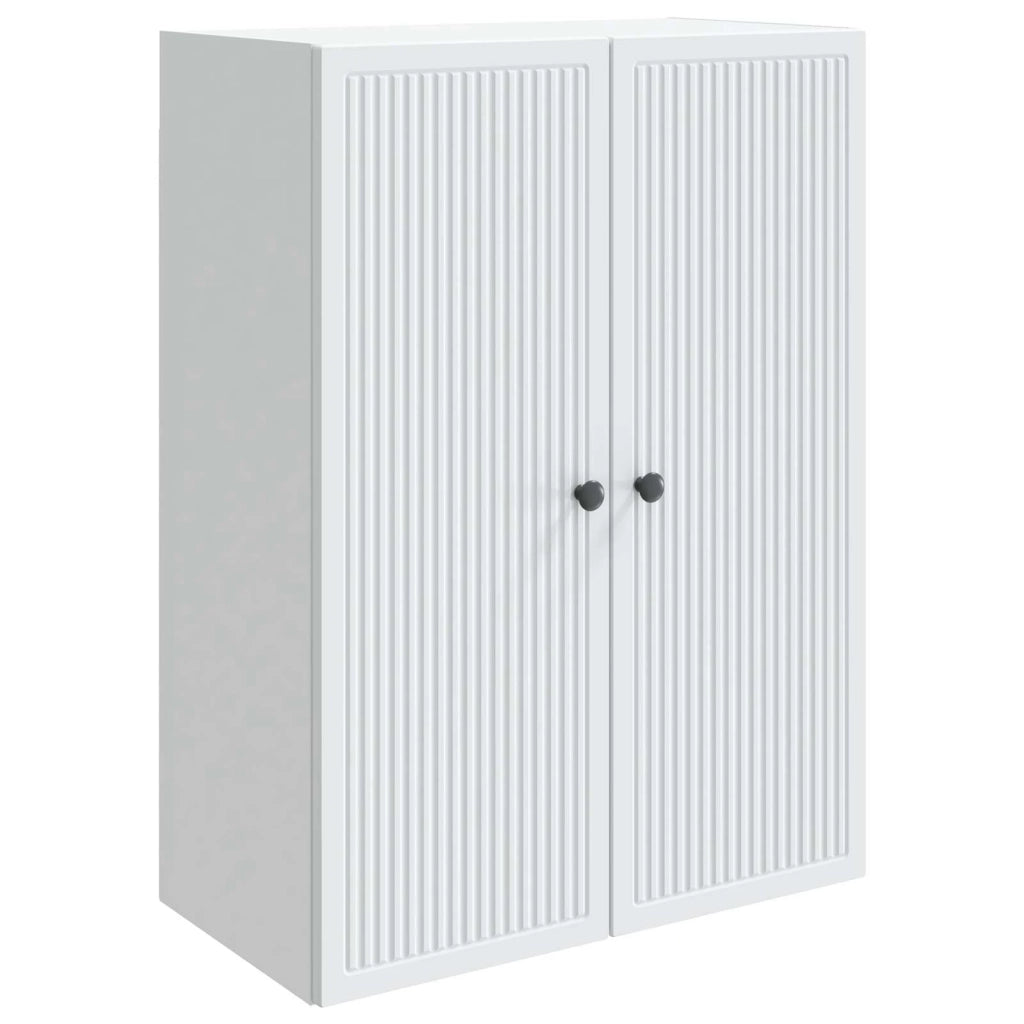 Mobiletto a muro Bianco 66 x 34,5 x 90 cm Legno ingegnerizzato 897885