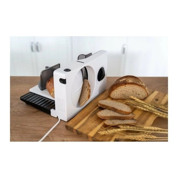 Unold 78860 affettatrice Elettrico 100 W Nero, Bianco Plastica, Acciaio inox