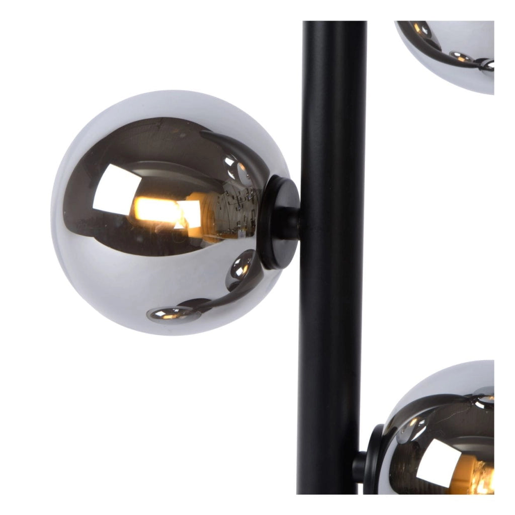 Lampada da tavolo Lucide Tycho 2xG9 nero/grigio 43cm