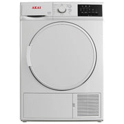 Akai asciugatrice 9 kg, pompa di calore, caricamento frontale, libera installazione, ASC9046EV-T