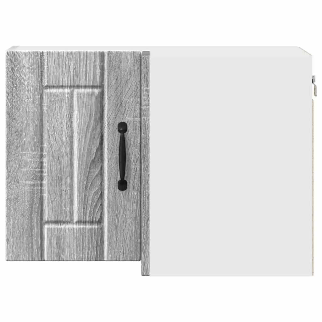Mobile angolare per parete LUCCA Grigio Sonoma 57 x 57 x 40 cm