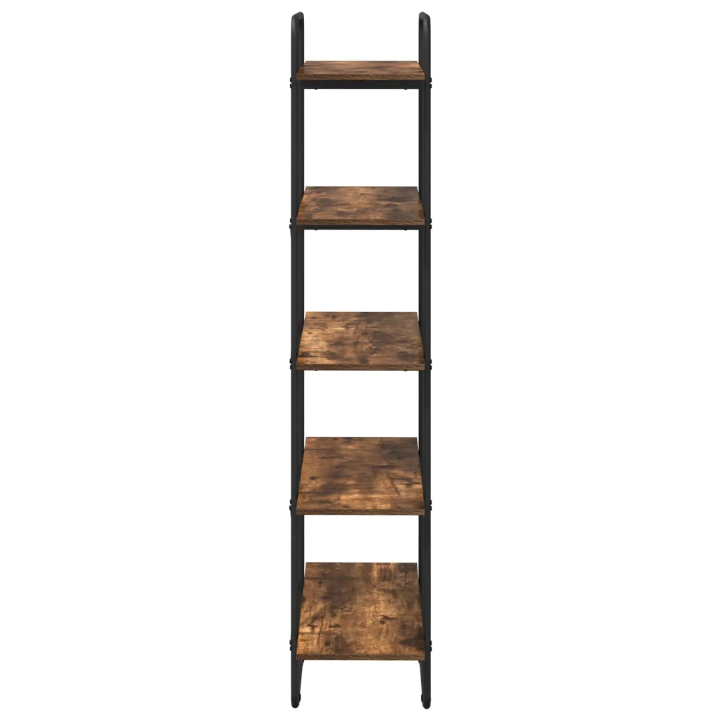 Libreria 5 livelli 60 x 35 x 175,5 cm PB Rovere Fumo 8007830