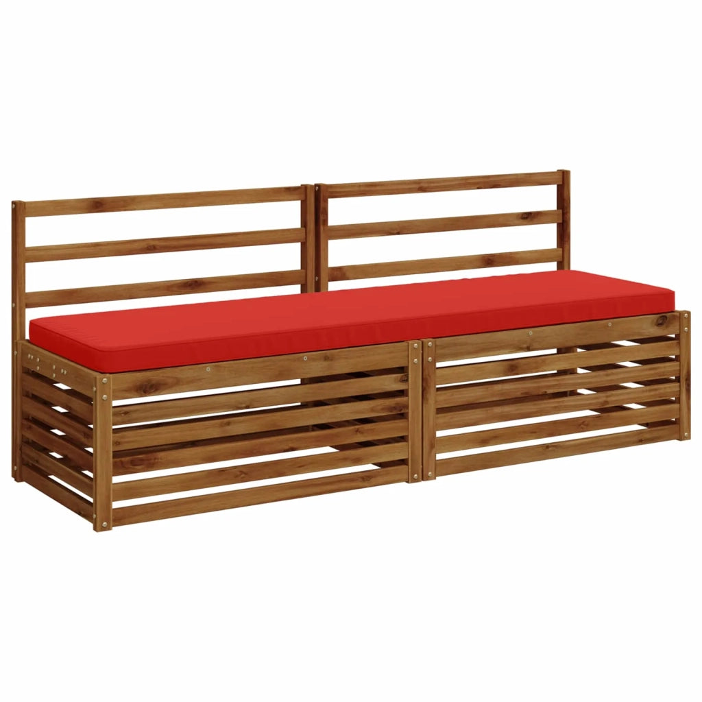 Cuscino per Panchina a 1 Pezzo VUGHT 100% Poliestere Rosso 952204
