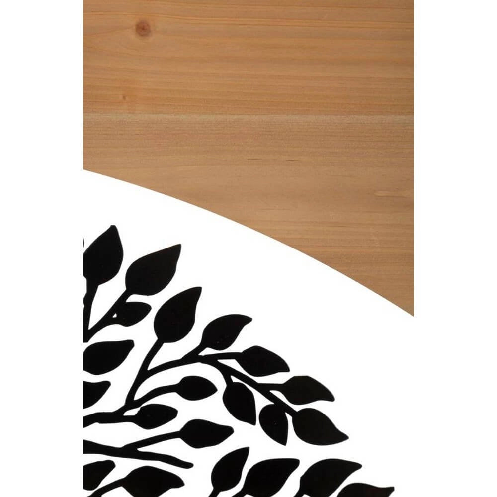 Decorazione Parete Arco Ferro e Legno Set 3 Pezzi cm 105X2X70 (35X2X70) - ARC