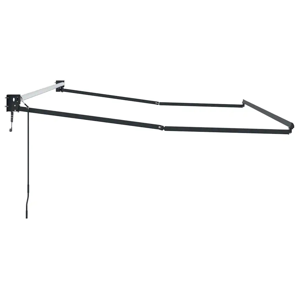 Tenda da Sole Antracite 3 x 2,5 m Metallo 362031