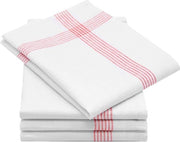 Set di 4 tovaglioli da bucato - 100% lino - 50x70 cm - 228 gsm - bianco