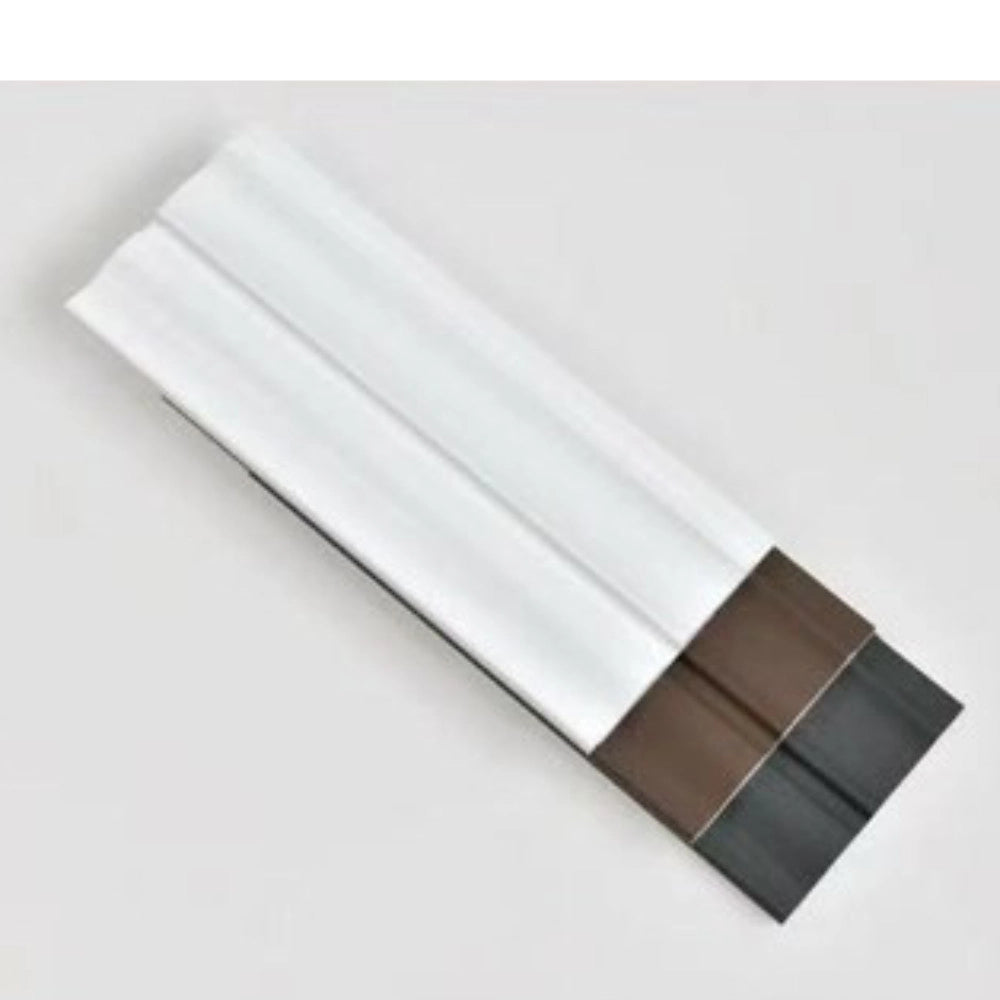 Trade Shop - Pannello Decorativo 3d Marrone 122x290 Cm Effetto Doghe Moderne In Ps -