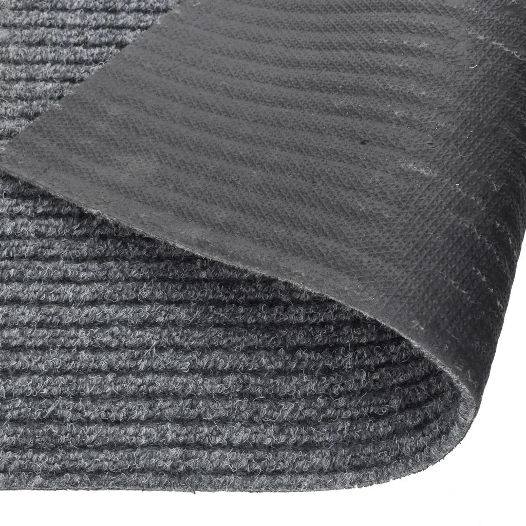 Tappeto Corsia Acchiappa Polvere 100x300 cm Grigio 327178