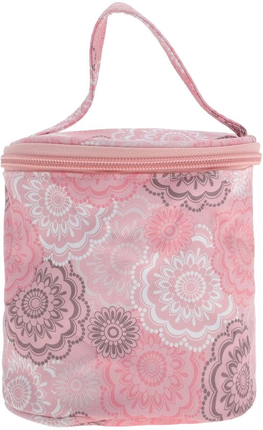 Organizzatore per fili da cucire portatile - Borsa di stoccaggio mini - Borsa per aghi da cucire - Tas per fili da cucire largo - Contenitore per fili da cucire - Diametro 13 cm, Altezza 14 cm