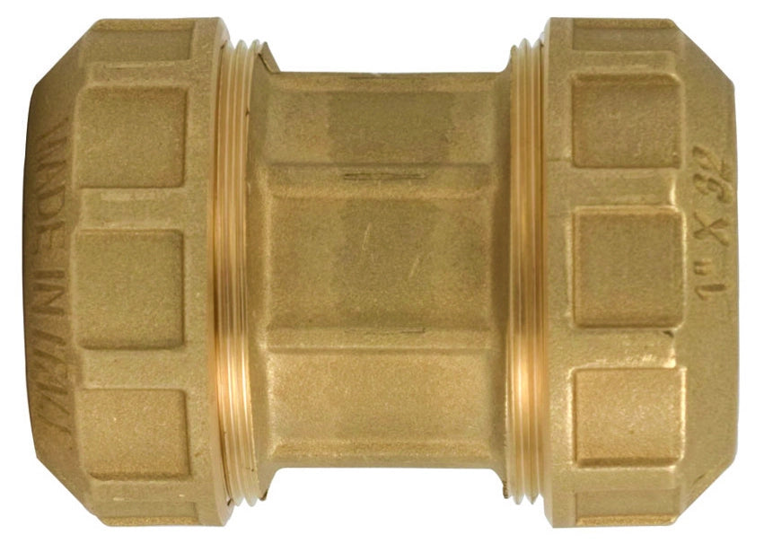 Itap RACCORDO DI ACCOPPIAMENTO DIRITTO IN OTTONE Art. 720  mis. 1/2x20 12.00 pz