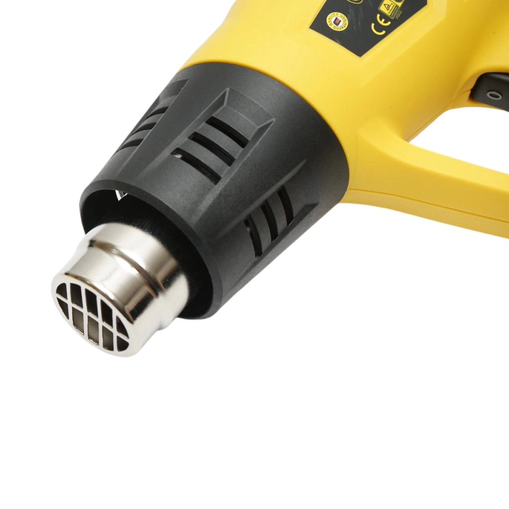 Pistola ad aria calda Crownman 2000W, 220V, flusso d'aria 250/550 l/min, 2 livelli di temperatura 350/650°C
