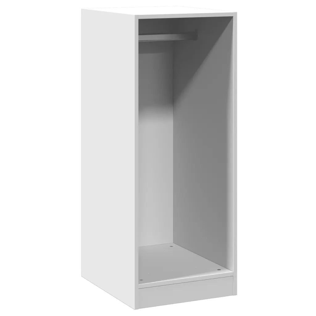 Armadio Bianco 48x41x102 cm in Legno Multistrato 840814