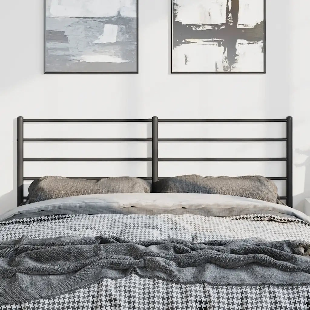 Testiera di Ricambio in Metallo Nero 135 cm 352351
