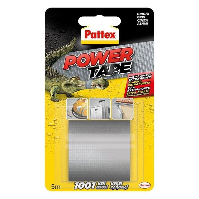 PATTEX POWER TAPE 50 MM X 5 M GRIGIO