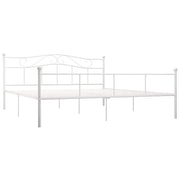 Giroletto-Struttura Letto Bianco in Metallo 180x200 cm 846434