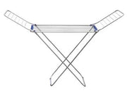 STENDIBIANCHERIA IN ALLUMINIO SCIROCCO MT.20  cm.185x55x120h.    XTRA