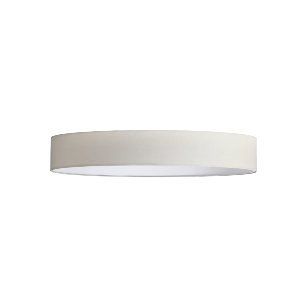 SET UP PARALUME ULTRA SLIM D.70CM IN TESSUTO E PVC PER SOSPENSIONE BEIGE