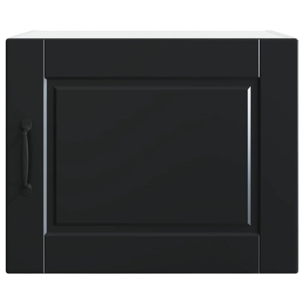 Set di 2 pensili da cucina moderni e pratici 50 x 31 x 40 cm in legno composito nero 02_0054244