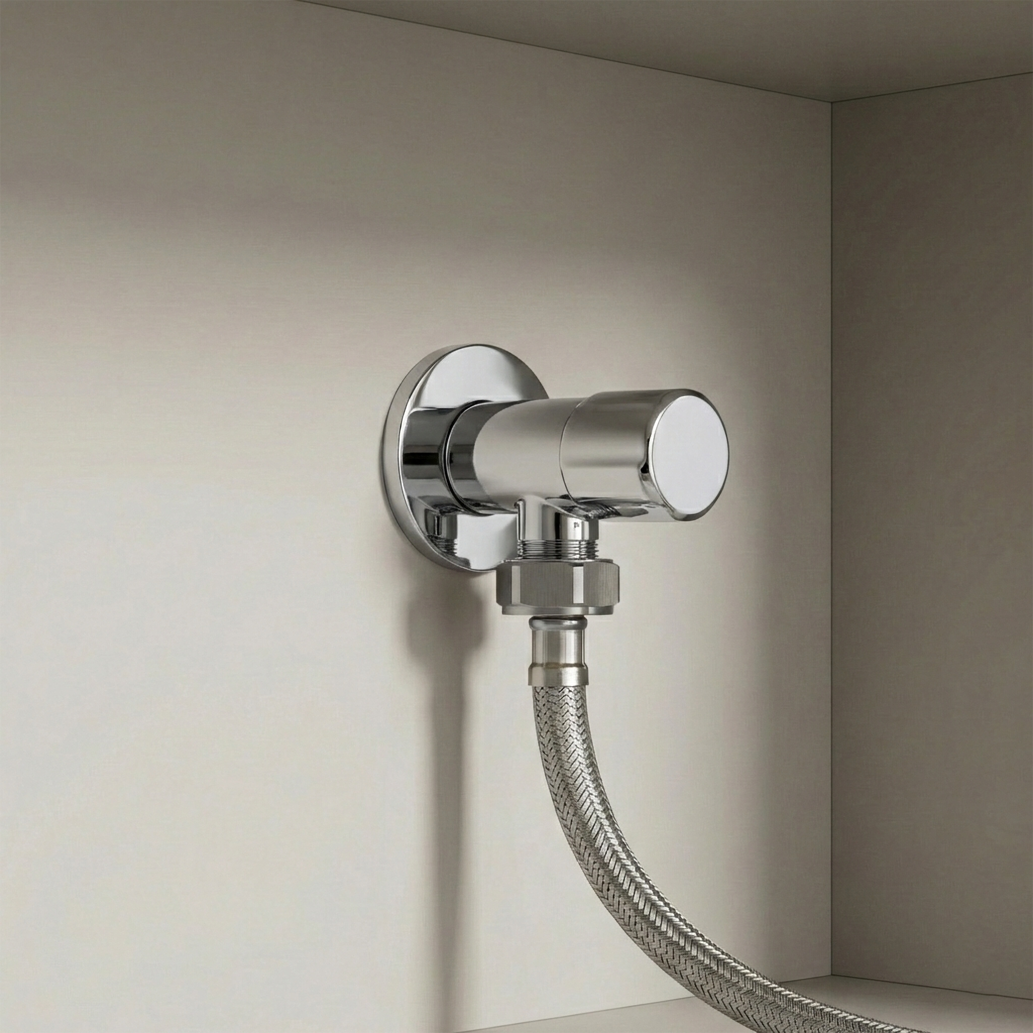 Valvola Ad Angolo 02 1/2" X 3/4" Chrome