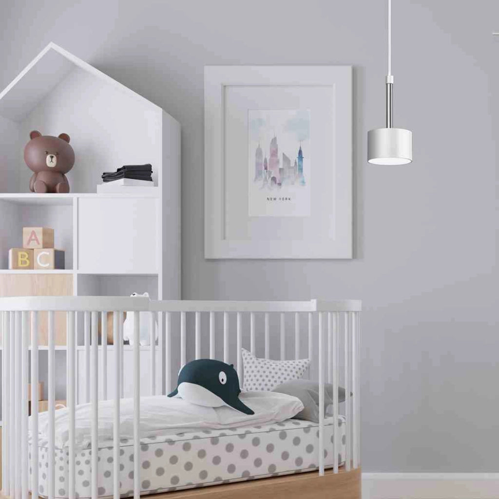 Lampada a sospensione Milagro Arena MLP7778 bianco/cromo