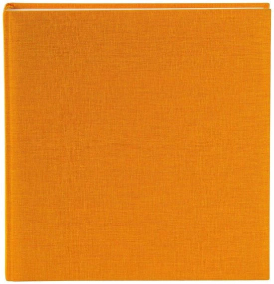 Album fotografico in pelle - Giallo - Lino - 30 x 31 cm