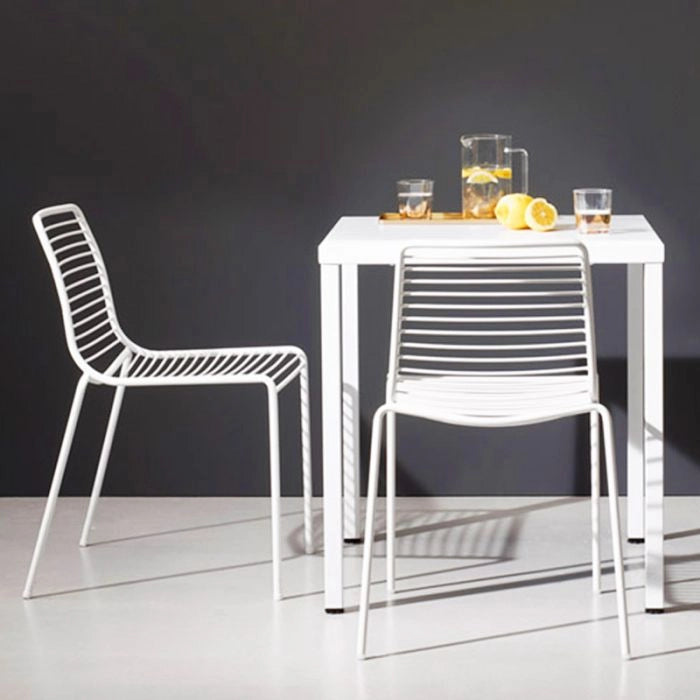 Sedia da esterno SUMMER by Scab - Sedia Da Esterno Summer By Scab Colore Antracite Colore: Azzurro